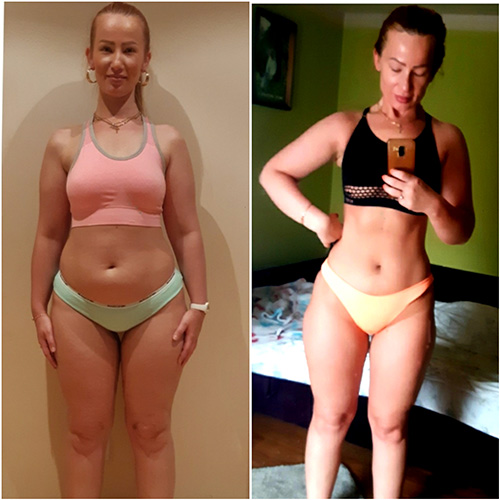 Metamorfoza — Malwina schudła 8 kg