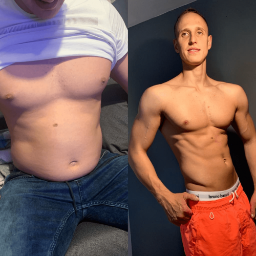 Metamorfoza — Bartek schudł 22 kg